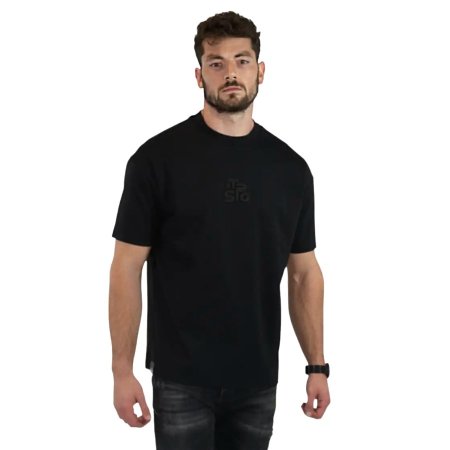 TRESQUALI Oversize terture urbant T-sheirt - blk